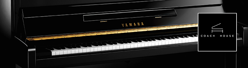 Yamaha upright piano pano with logo sm